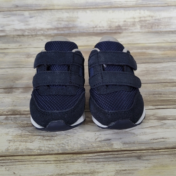 Fuse53 Baby/Toddler Boys Blue Comfy Walking Sneakers Size 5 Hook & Loop Straps - Picture 2 of 8